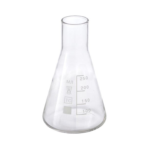 Стакан для коктейлей «Колба» со шкалой 250мл Фласк Минимед