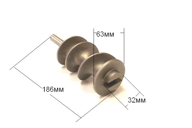 Шнек полный унгер F2242 + винт F2243 TS-22