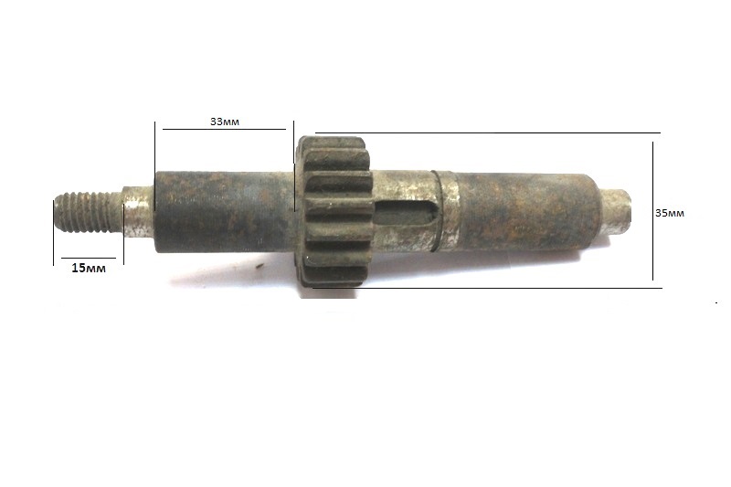 Вал для миксера планетарного В20 Z16
