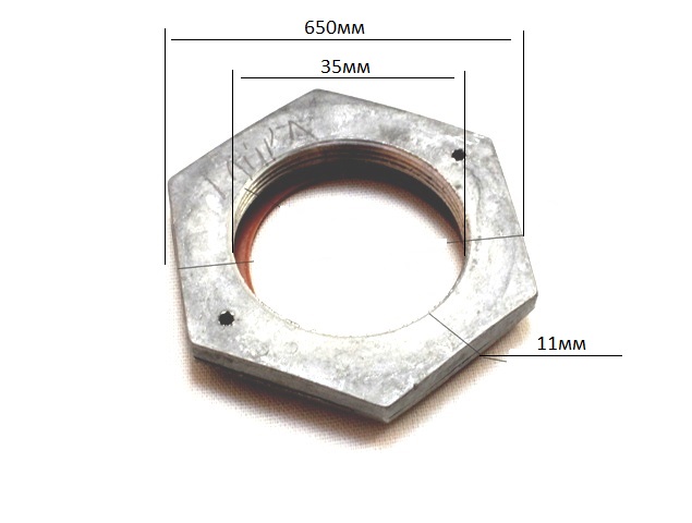Гайка с прокладкой тэна нагрева DK-100