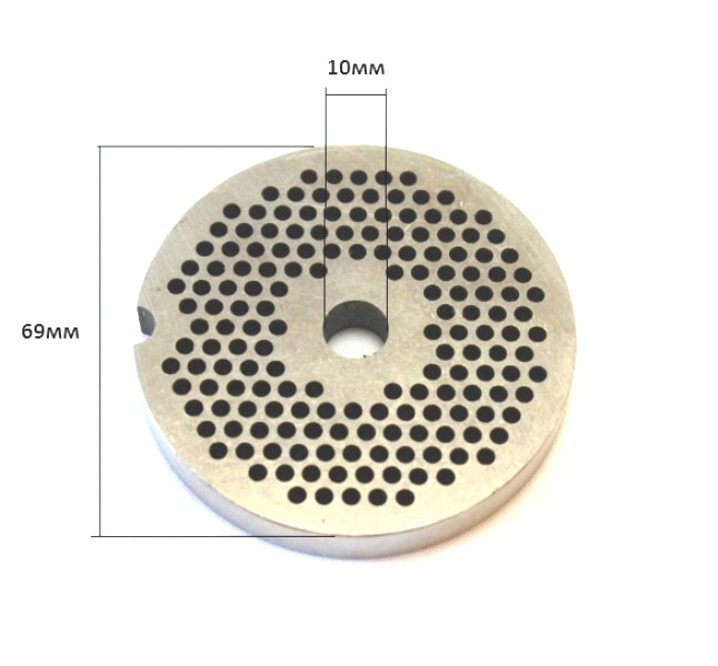 Решетка мясорубки MG-12-3мм