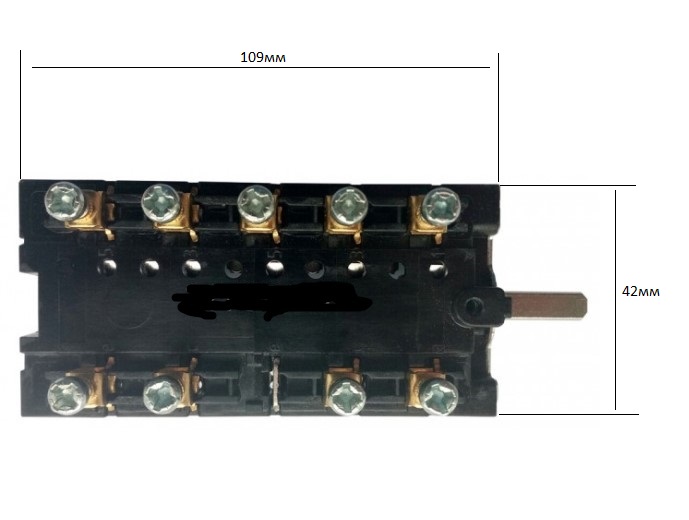 Переключатель 7-ми позиционный Gottak 7LA870560K оригинал