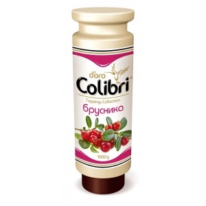 Топпинг Золотая Колибри "Брусника" 1кг