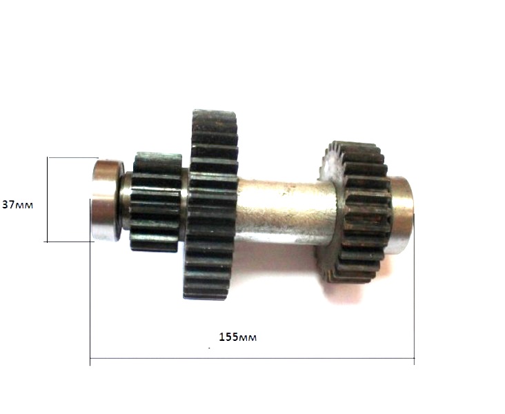 Вал в сборе для миксера планетарного В40