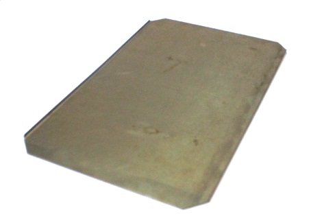 Противень черный металл 2 борта 530х325мм