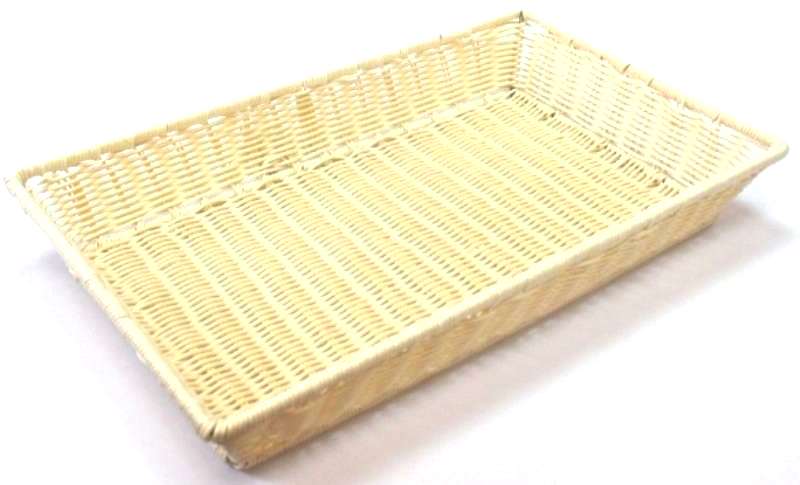 Хлебница корзина плетеная GN 1/1  полиротанг 525х325х90мм