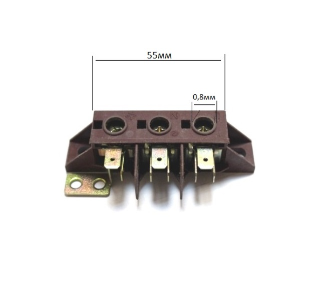Колодка клеммная к конвекционным печам Gierre 012/MOR 125