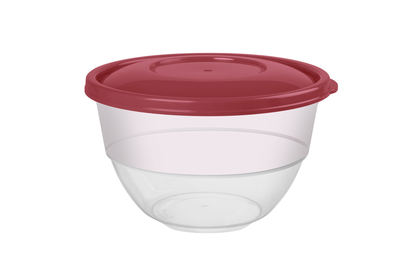 Миска с крышкой пластиковая 3,3л