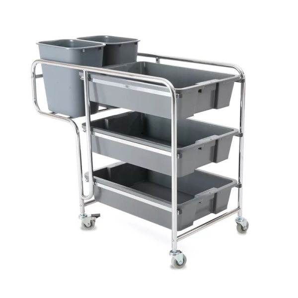 Тележка 435х801х904мм для сбора посуды