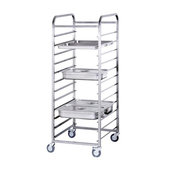 Тележка-шпилька 660х590х1570мм 12 уровней GN 1/1 GN 2/1