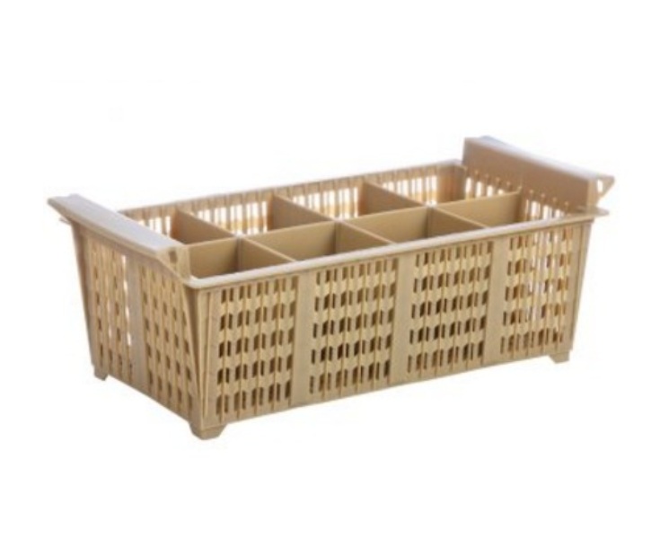 Контейнер для столовых приборов 8 ячеек пластиковый