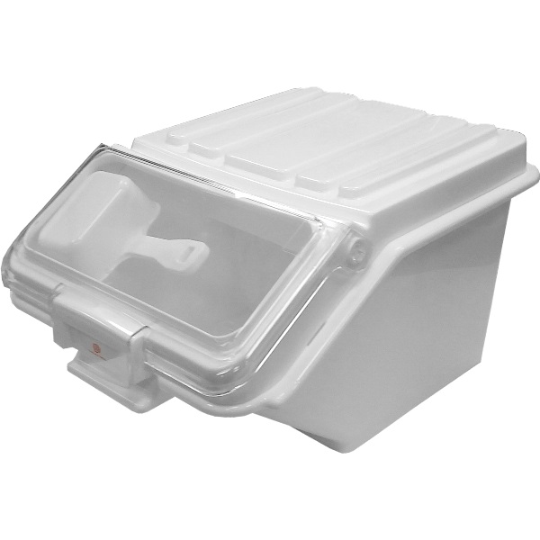 Контейнер для хранения сыпучих продуктов полипропилен 47л с совком