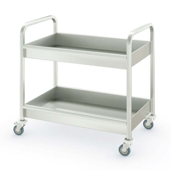 Тележка 800х500х850мм для сбора посуды