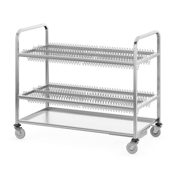 Тележка 800х500х850мм для тарелок