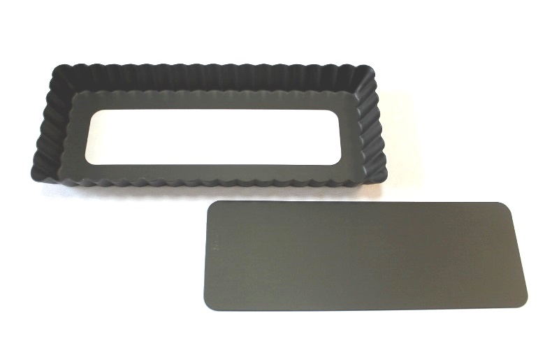 Форма для выпечки прямоугольная 250х100мм h25мм со съемным дном