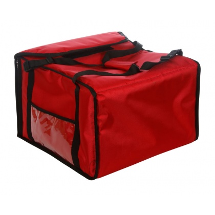 Термосумка на 5-6 пицц 420х420х300мм фольгированная большая