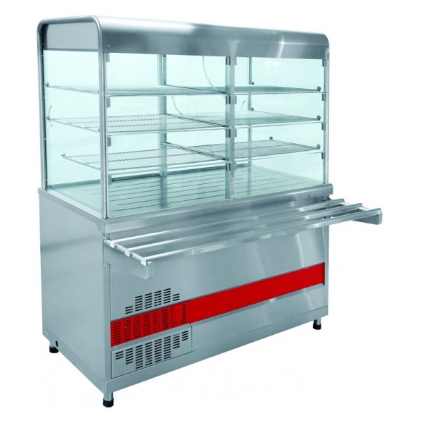 Линия раздачи Аста Прилавок-витрина холодильный ПВВ(Н)-70КМ-С-01-НШ