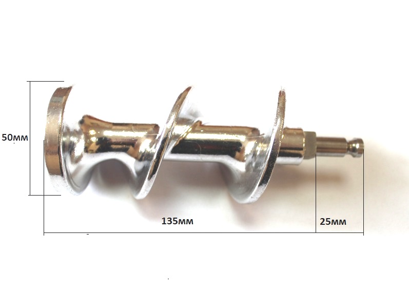 Шнек к мясорубке Sirman ТС-12 Denver с валом