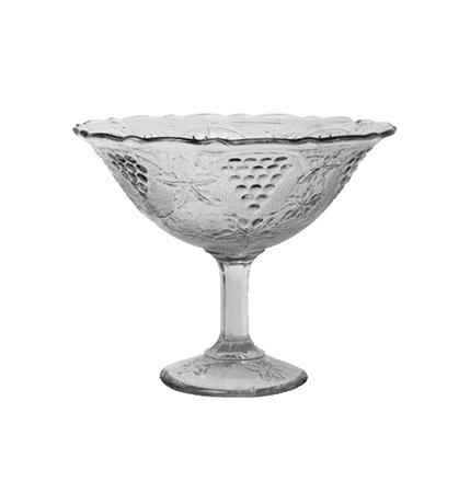 Ваза для фруктов на ножке  d24см h 20см   АКЦИЯ