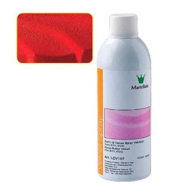 Спрей кондитерский Вельвет Красный 400мл