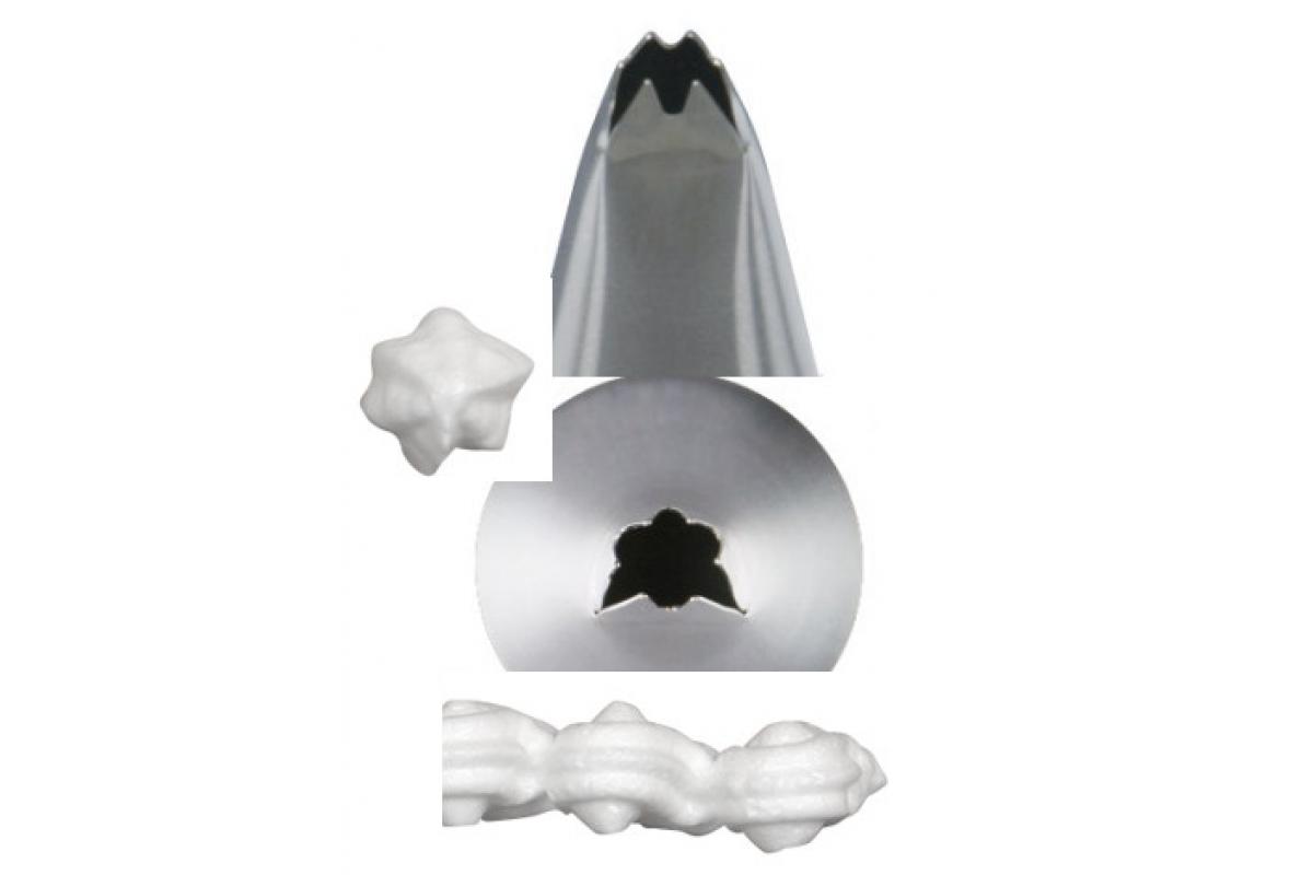 Насадка кондитерская 3х5 d16 h30мм