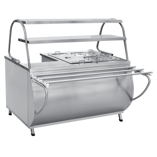 Мармит 1-х и 2-х блюд универсальный паровой Abat ЭМК-70МУ