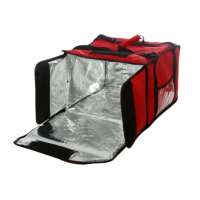 Термосумка на 5-6 пицц 420х420х300мм фольгированная большая