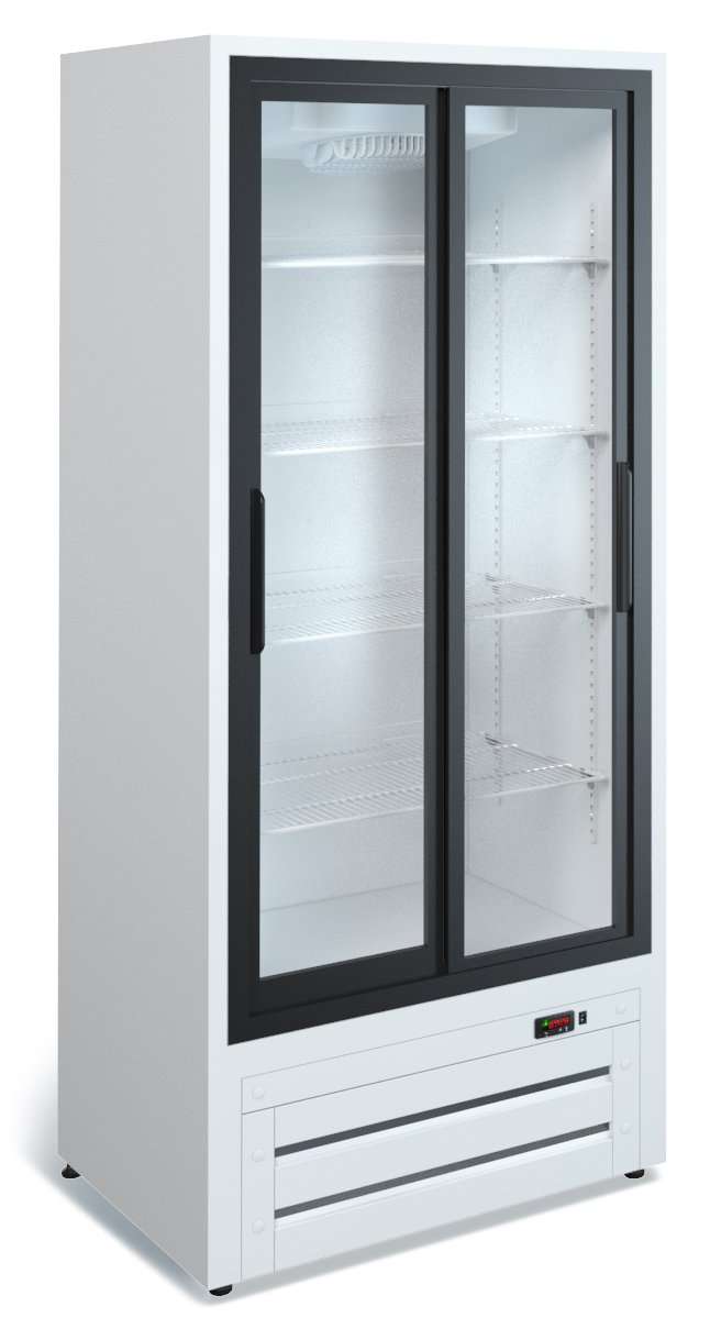 Шкаф холодильный стекло Эльтон 0,7У купе