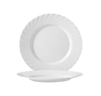 Тарелка d245мм, стеклокерамика