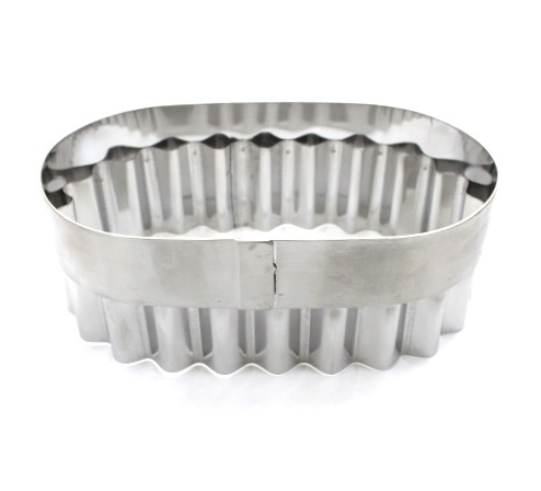 Форма резак вырубка язычок 150х80мм h50мм нержавеющая сталь