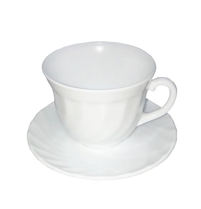 Чайная пара 220мл, стеклокерамика