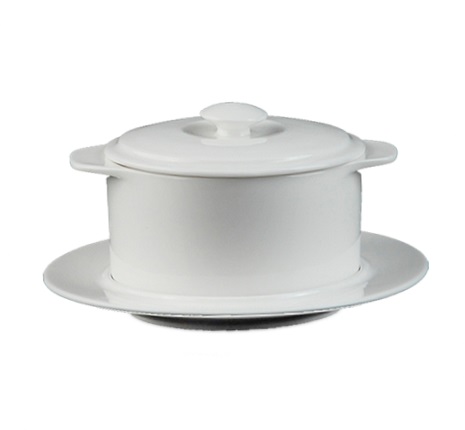 Горшок с крышкой 300мл