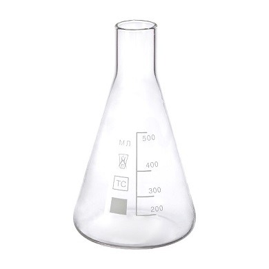 Стакан для коктейлей «Колба» со шкалой 500мл Фласк Минимед