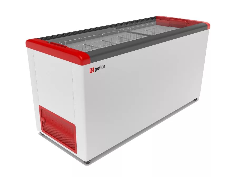 Ларь морозильный со стеклянной крышкой Italfrost FG350C