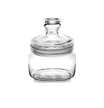 Банка с крышкой для сыпучих продуктов 500мл