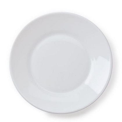 Тарелка мелкая 225мм, стеклокерамика