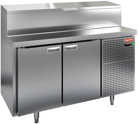 Стол холодильный для пиццы н/ж 2 двери