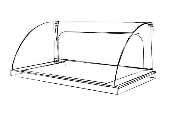 Стекло (экран) для гриля Hurakan HKN-GW5M-GC