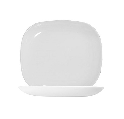 Блюдо для закусок 215х190мм, стеклокерамика