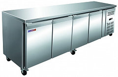 Стол холодильный н/ж 4 двери Cooleq GN4100TN