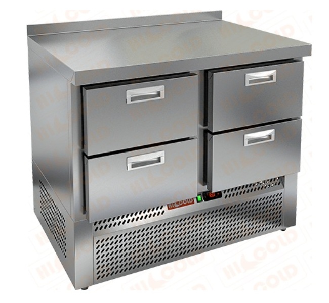 Стол холодильный н/ж 4 ящика Hicold GNE 22/TN