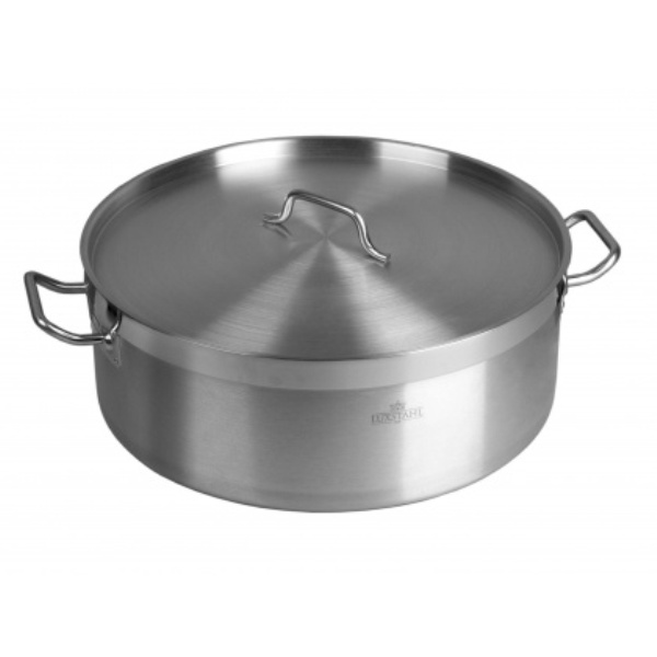 Кастрюля нержавеющая сталь 14л  d350 h140мм низкая индукция