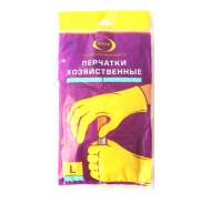 Перчатки резиновые хозяйственный удлинненные размер L