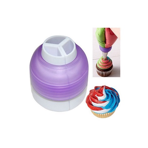 Насадка кондитерская (переходник для трехцветного декорирования)