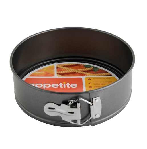 Форма разъемная d200мм h70мм со съемным дном