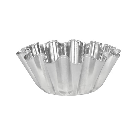 Форма для ром-бабы №2 d120/65мм h50мм жесть