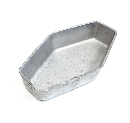 Форма "Кекс ромбический" 245х140мм h50мм алюминий