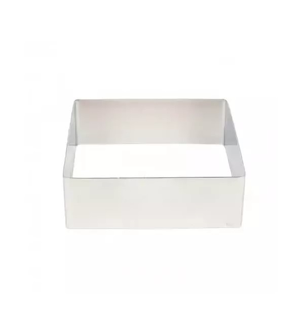 Форма резак вырубка квадрат 161х161мм h50мм нержавеющая сталь