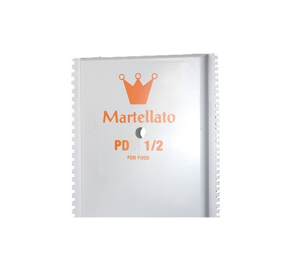 Скребок-гребенка для шоколада 170х110х14мм пластик