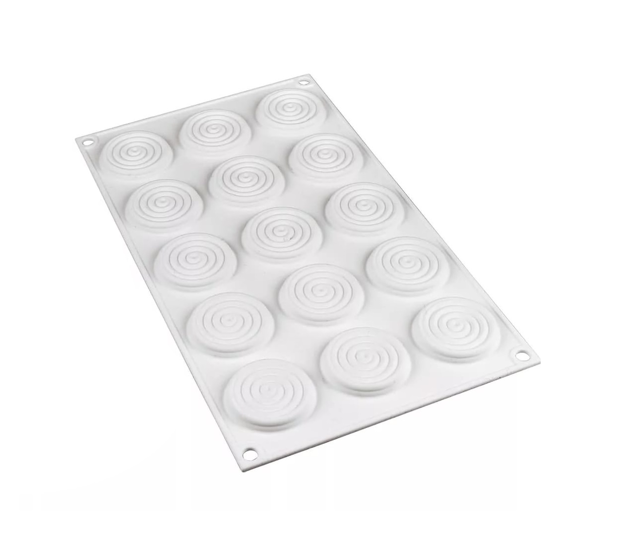 Форма силиконовая Турбийон (15шт. d45мм h7мм) 175х300мм